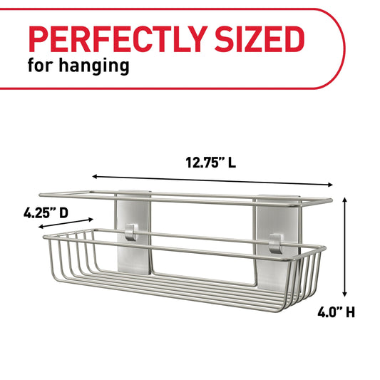 Command™ Shower Caddy BATH31-MB-ESF, Matte Black
