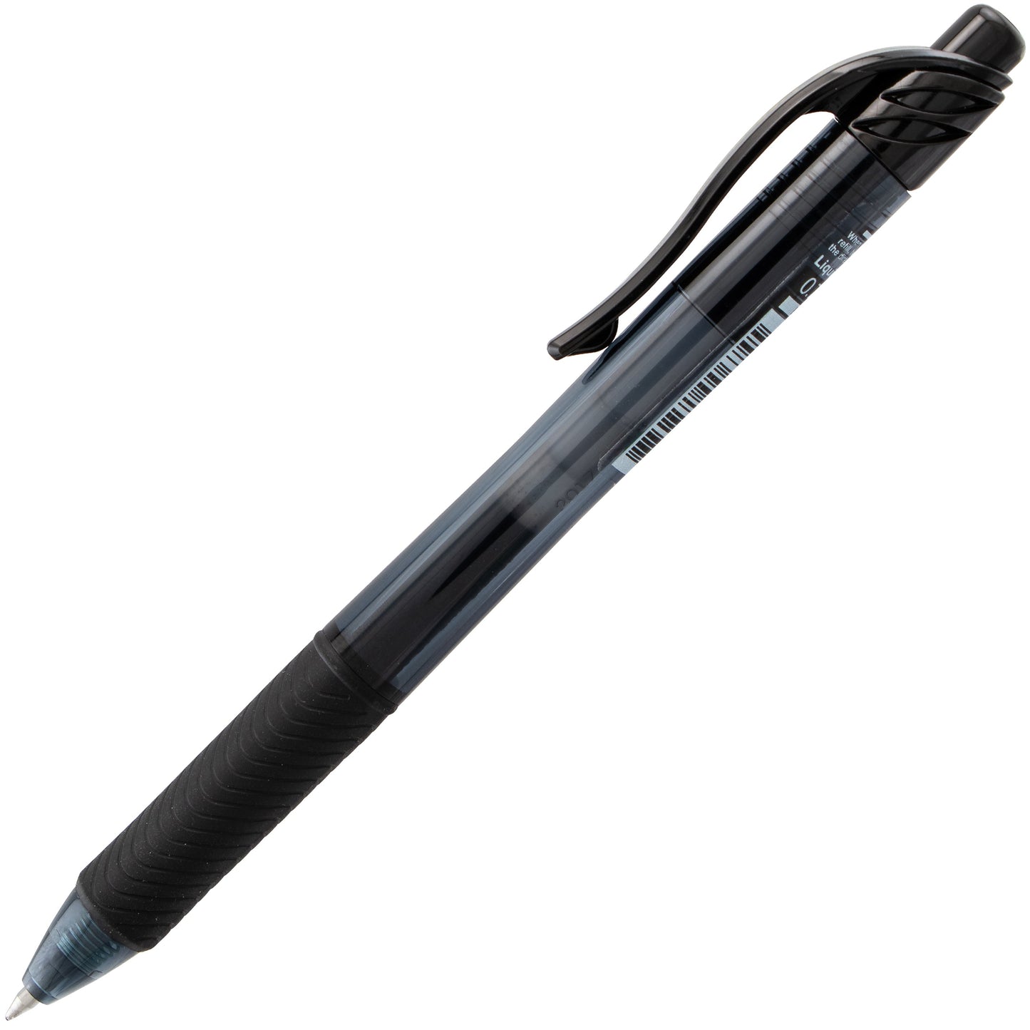 Pentel EnerGel-X Retractable Liquid Gel Pen, (0.7mm) Metal Tip, Black Ink (BL107-A), 48 Dozen