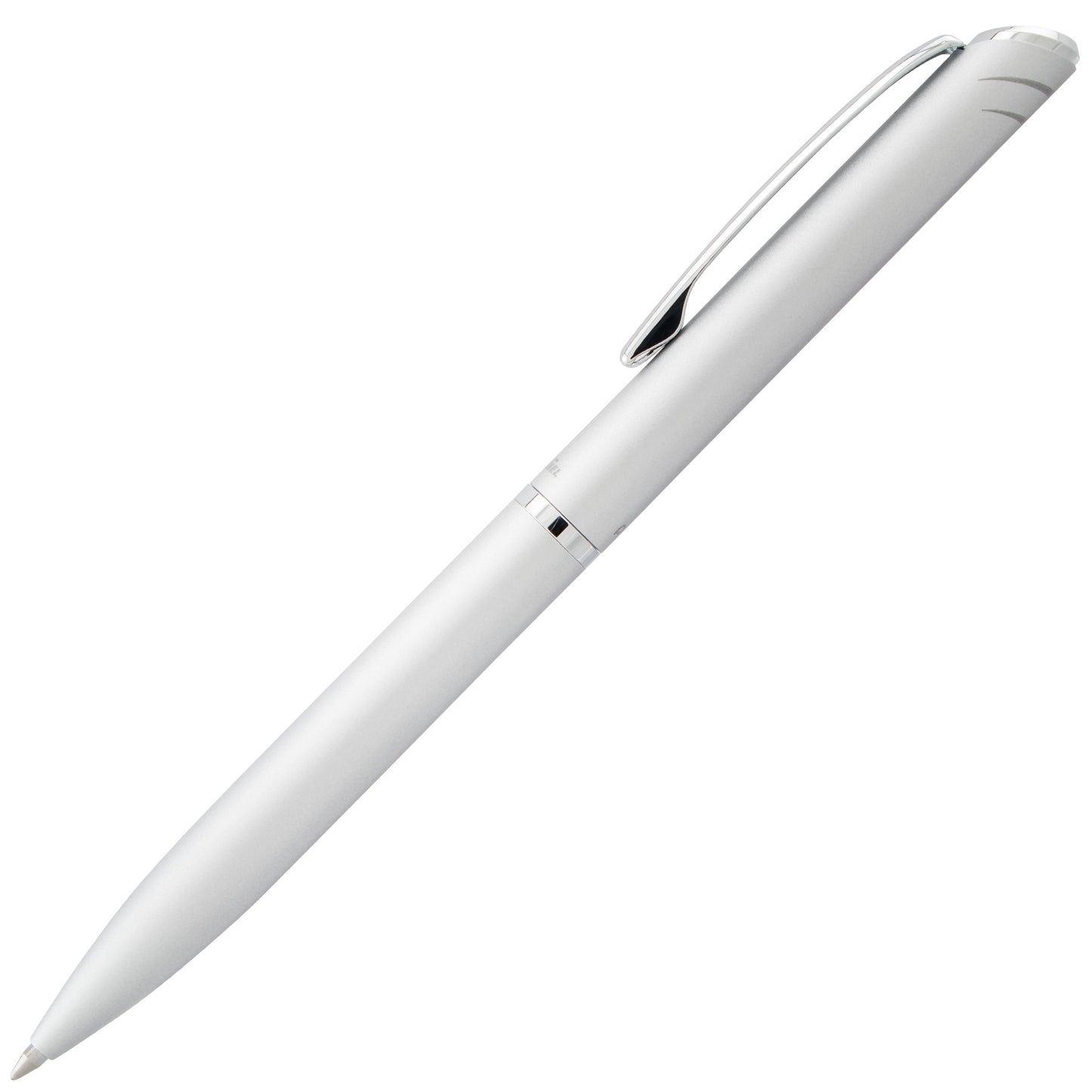 EnerGel Style Gel Pen, (0.7mm) Medium Line, Silver barrel, Black Ink, Gift Box w/ Belly Band (BL2007ZABX)