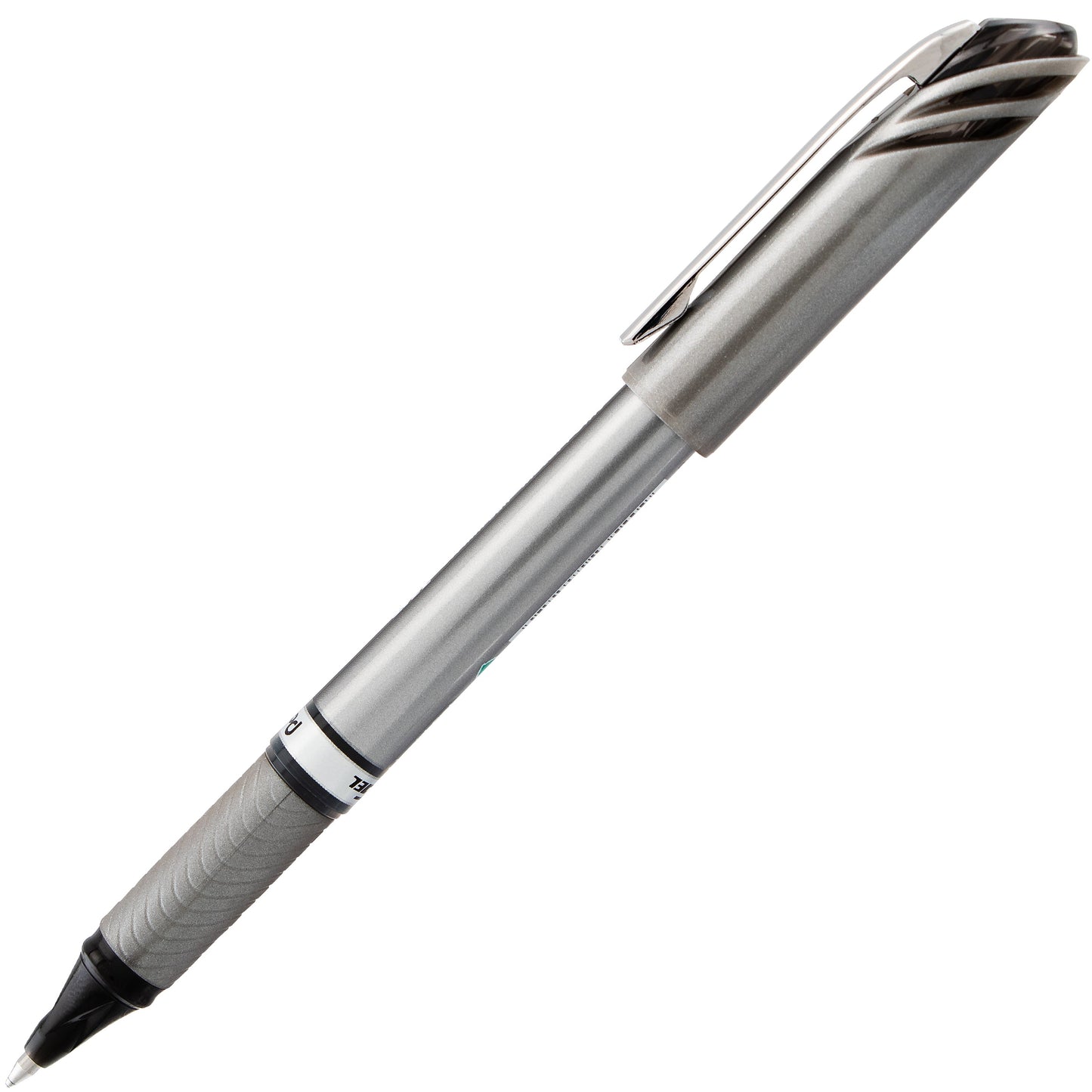 EnerGel NV Liquid Gel Pen, (0.7mm) Metal Tip, Medium Line Capped, Black Ink (BL27-A)