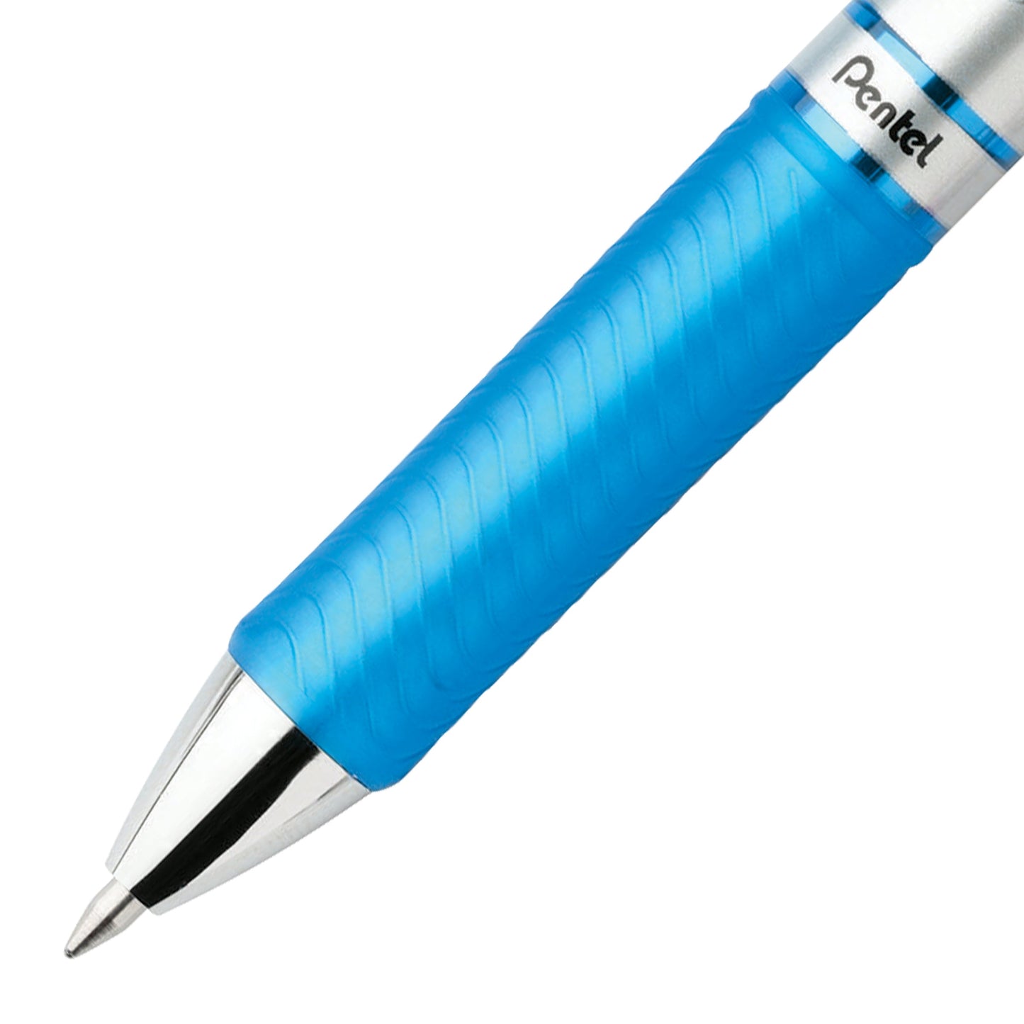 Pentel EnerGel RTX Retractable Liquid Gel Pen, (0.7mm) Metal Tip, Medium Line, Assorted Ink (P/S/V) 3-Pk (BL77BP3M1), 144 Each