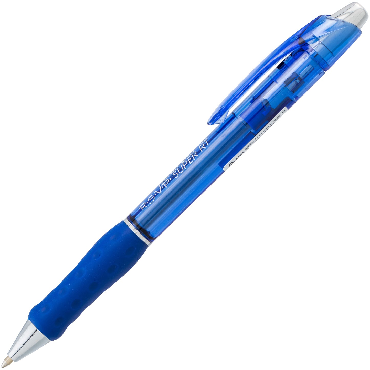 RSVP Super RT Ballpoint Pen, (0.7mm) Fine Line, Blue Ink (BX477-C)