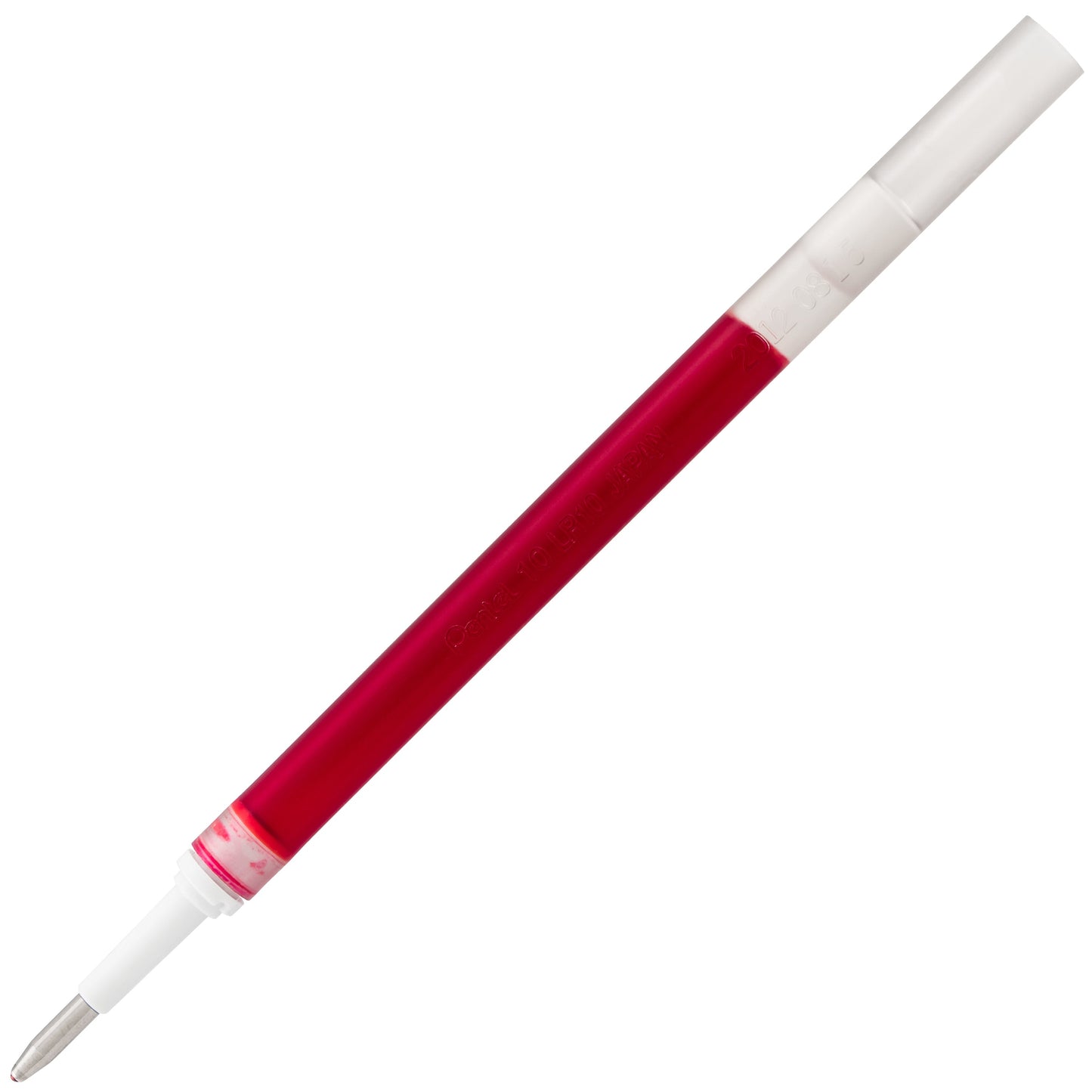 Pentel Refill Ink - For EnerGel Gel Pen 1.0mm Metal Tip, Bold, Red Ink (LR10-B), 48 Dozen