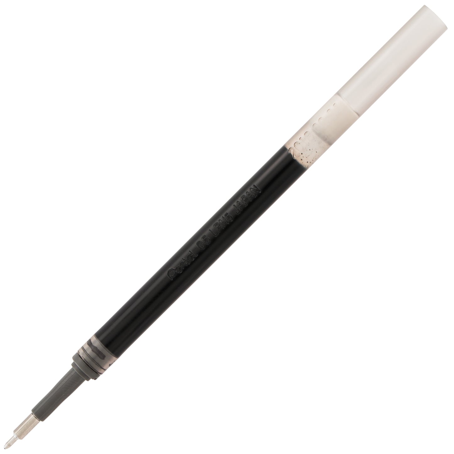 Pentel Refill Ink - For EnerGel Gel Pen, 0.5mm Needle Tip, Fine, Black Ink (LRN5-A), 48 Dozen
