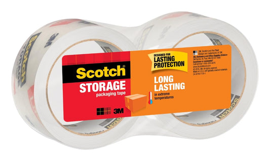 Scotch Storage Packaging Tape, 1.88 in 54.6 yd (48 mm x 50 m)