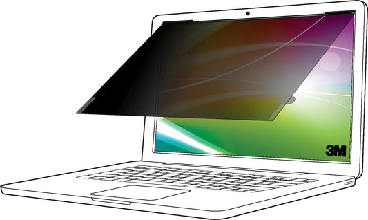 3M™ Bright Screen Privacy Filter for 17in Laptop, 16:10, BP170W1B
