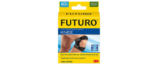 FUTURO™ Dual Strap Knee Support, 09195ENR, Adjustable