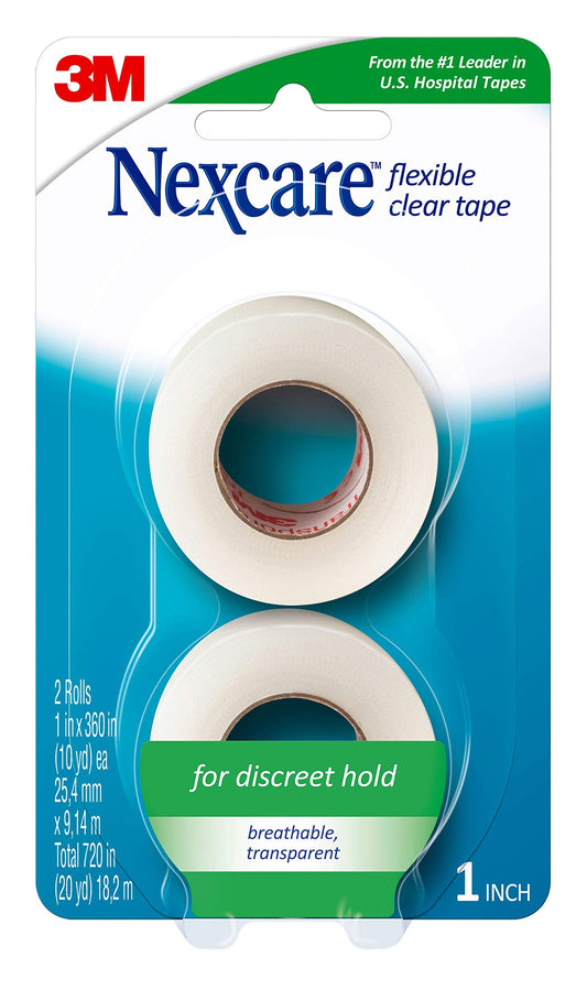Nexcare™ Flexible Clear, 771-2Pk-CA, 1 In X 360 In 2 Pk (25,4 mm X 9,14 M)