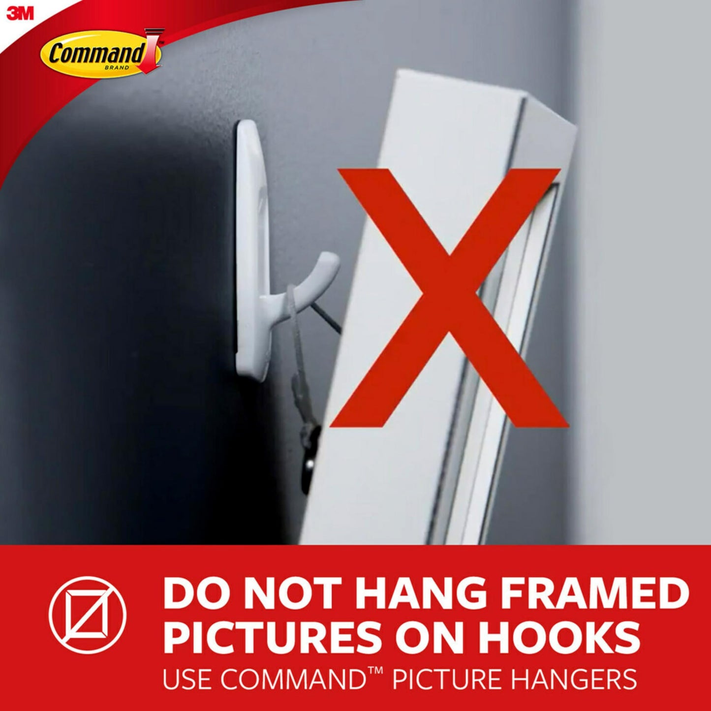 Command™ Large Designer Hook, 17083-S16NA