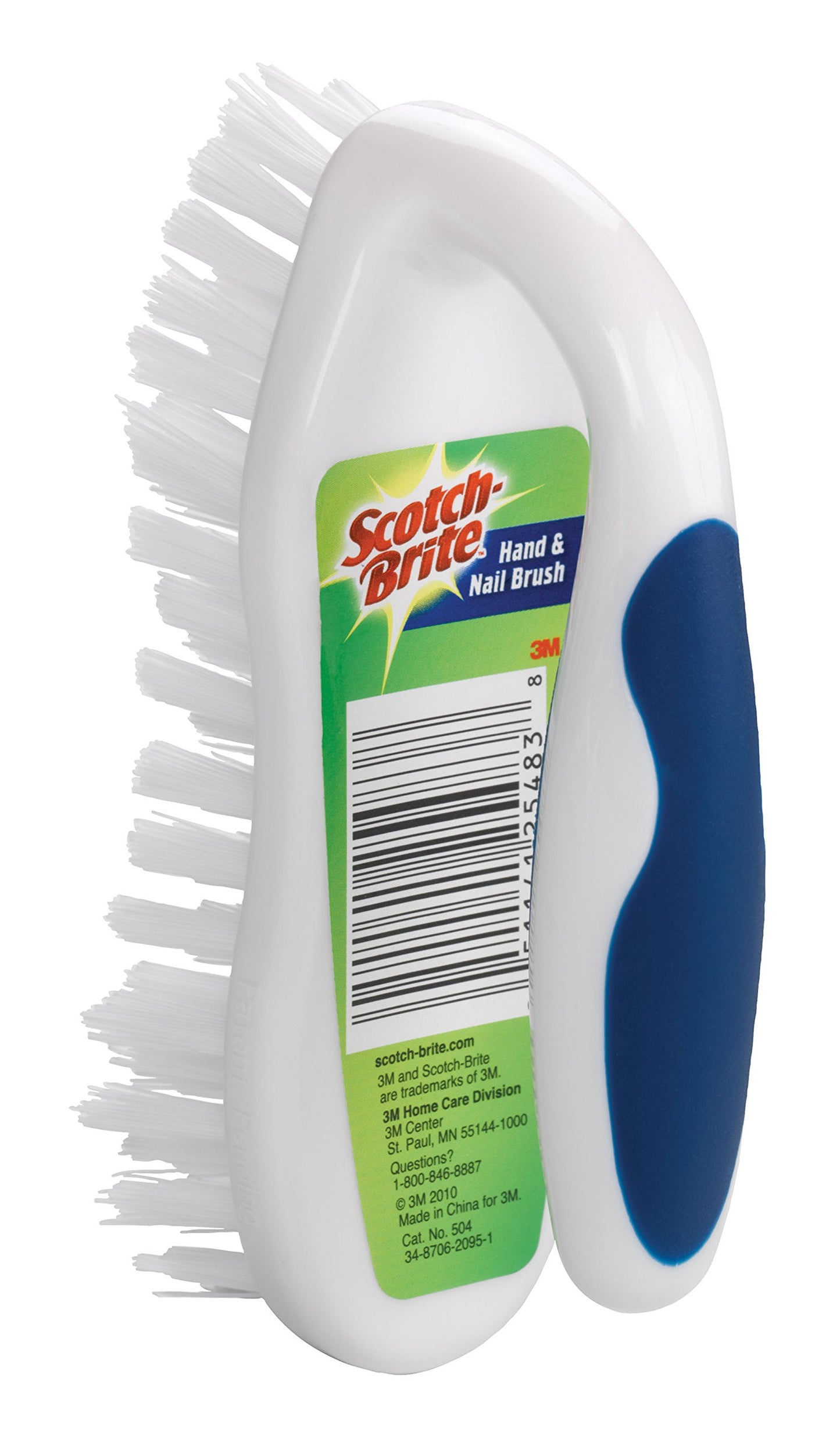 Scotch-Brite® Hand and Nail Brush, 504P-6, 6/1