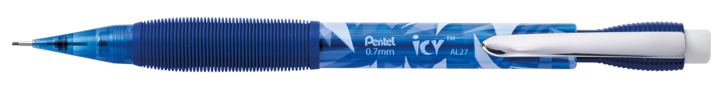 ICY (0.7mm) Mechanical Pencil, Blue Barrel (AL27TC)