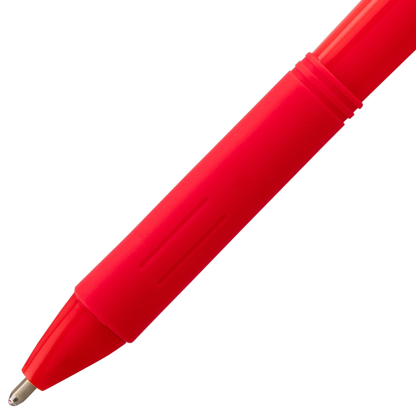WOW! Ballpoint Pen, (1.4mm), Bold Line, Red Ink (BK444-B)