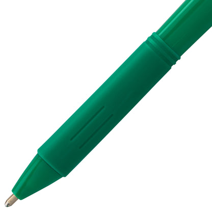 WOW! Ballpoint Pen, (1.4mm), Bold Line, Green Ink (BK444-D)