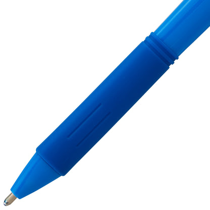 WOW! Ballpoint Pen, (1.4mm), Bold Line, Sky Blue Ink (BK444-S)