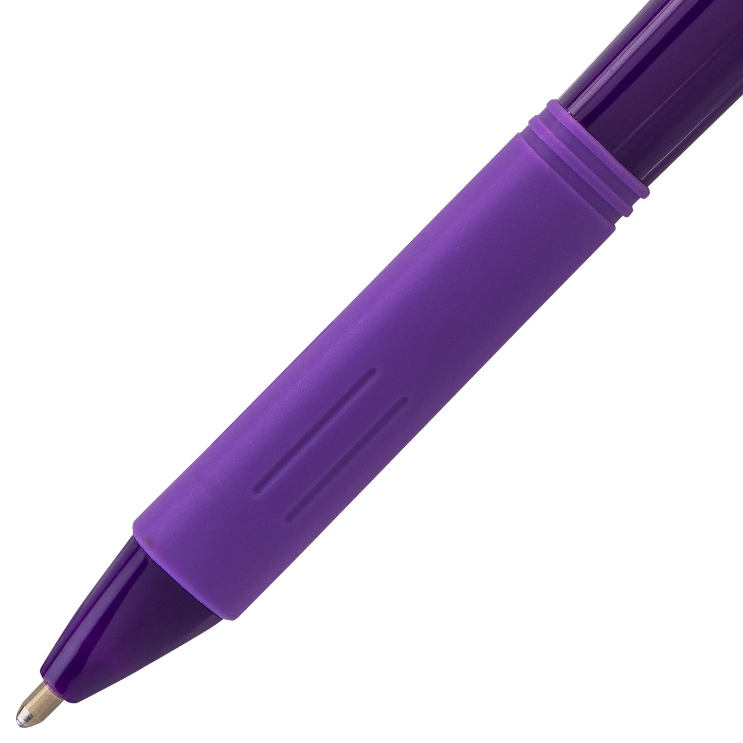 WOW! Ballpoint Pen, (1.4mm), Bold Line, Violet Ink (BK444-V)