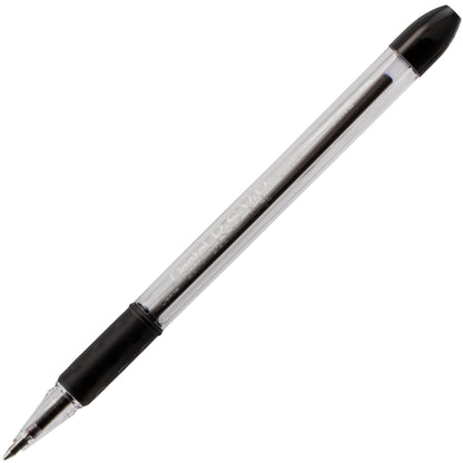 RSVP Ballpoint Pen, (0.7mm) Fine Line, Black Ink (BK90-A)