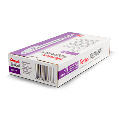 RSVP Ballpoint Pen, (0.7mm) Fine Line, Violet Ink (BK90-V)