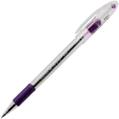 RSVP Ballpoint Pen, (0.7mm) Fine Line, Violet Ink (BK90-V)