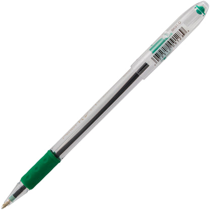 RSVP Ballpoint Pen, (1.0mm) Medium Line, Green Ink (BK91-D)