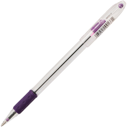 RSVP Ballpoint Pen, (1.0mm) Medium Line, Violet Ink (BK91-V)