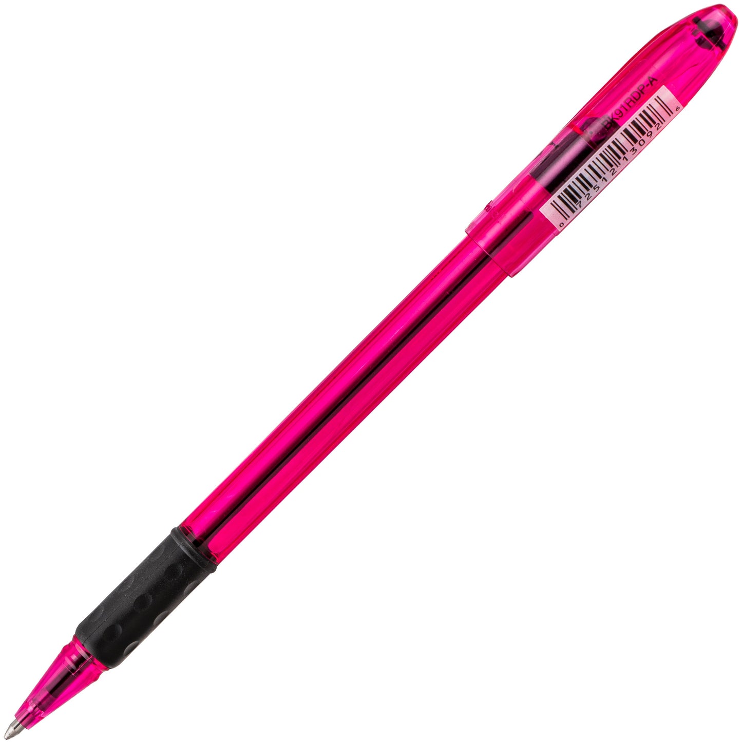 RSVP Razzle-Dazzle Ballpoint Pen, (1.0mm) Medium Line, Pink Barrel, Black Ink (BK91RDP-A)