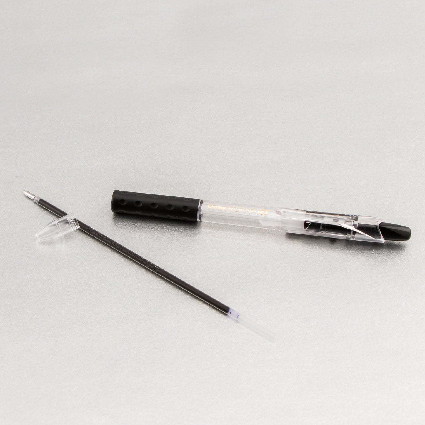 RSVP RT Retractable Ballpoint Pen, (1.0mm) Medium Line, Black Ink (BK93-A)