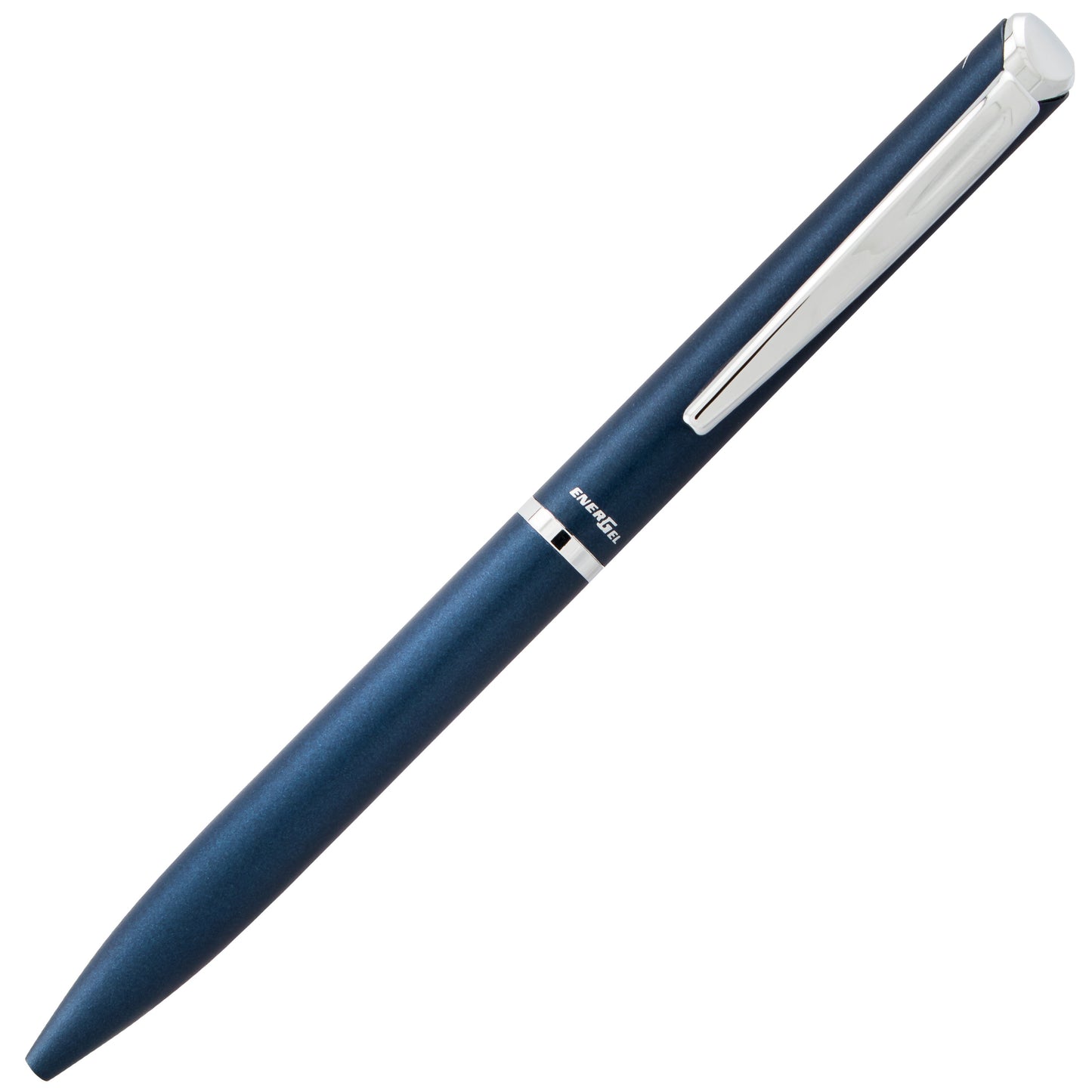 EnerGel Style Gel Pen, (0.7mm) Medium Line, Dark Blue barrel, Black Ink, Gift Box w/ Belly Band (BL2007CABX)