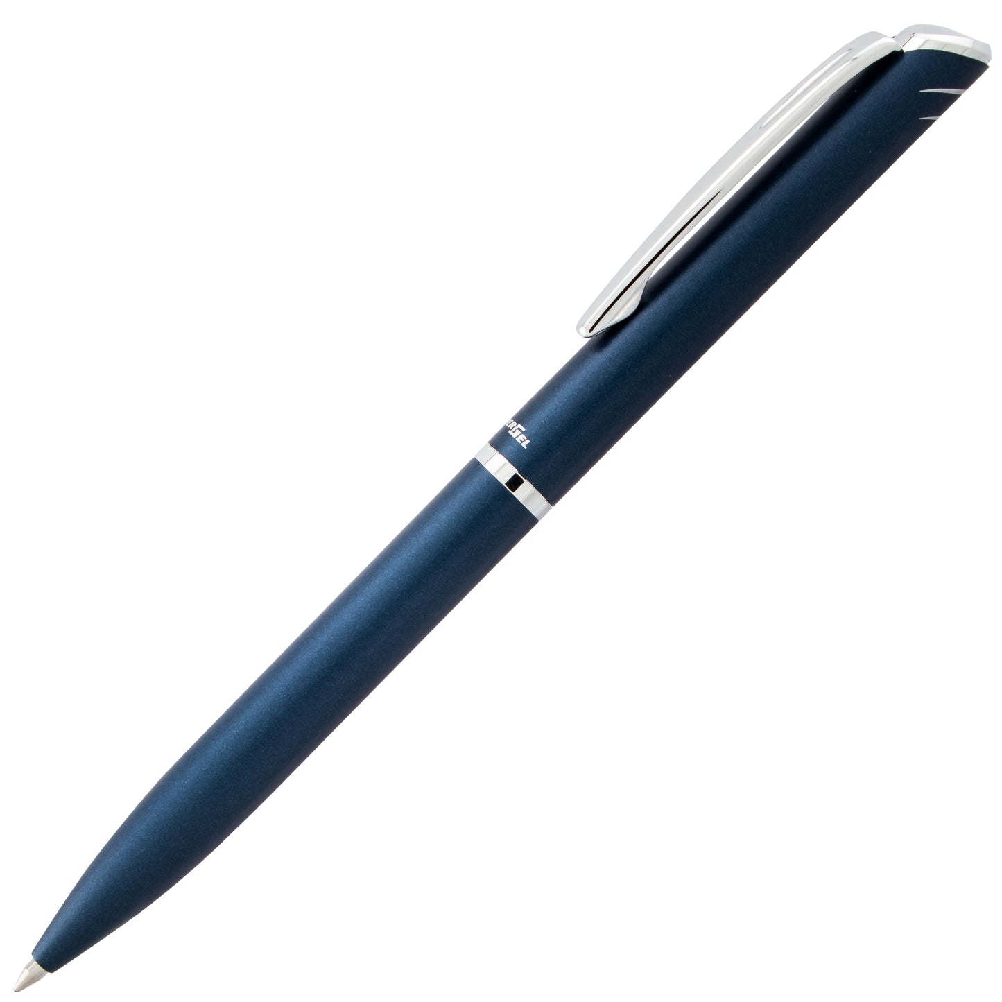EnerGel Style Gel Pen, (0.7mm) Medium Line, Dark Blue barrel, Black Ink, Gift Box w/ Belly Band (BL2007CABX)