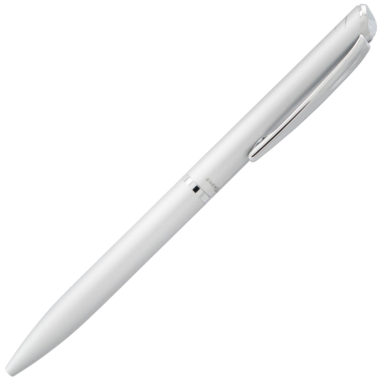 EnerGel Style Gel Pen, (0.7mm) Medium Line, Silver barrel, Black Ink, Gift Box w/ Belly Band (BL2007ZABX)