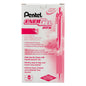 EnerGel RTX Retractable Liquid Gel Pen, (0.7mm) Metal Tip, Medium Line, Pink Ink (BL77-P)