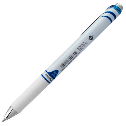 EnerGel Pearl Retractable Liquid Gel Pen, (0.7mm) Metal Tip, Medium Line, Blue Accent, Blue Ink (BL77PW-C)