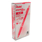 EnerGel RTX Retractable Liquid Gel Pen, (1.0mm) Metal Tip, Bold Line, Red Ink (BL80-B)