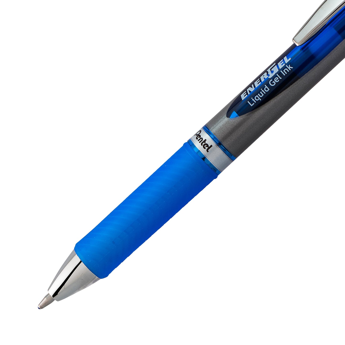 EnerGel RTX Retractable Liquid Gel Pen, (1.0mm) Metal Tip, Bold Line, Blue Ink (BL80-C)