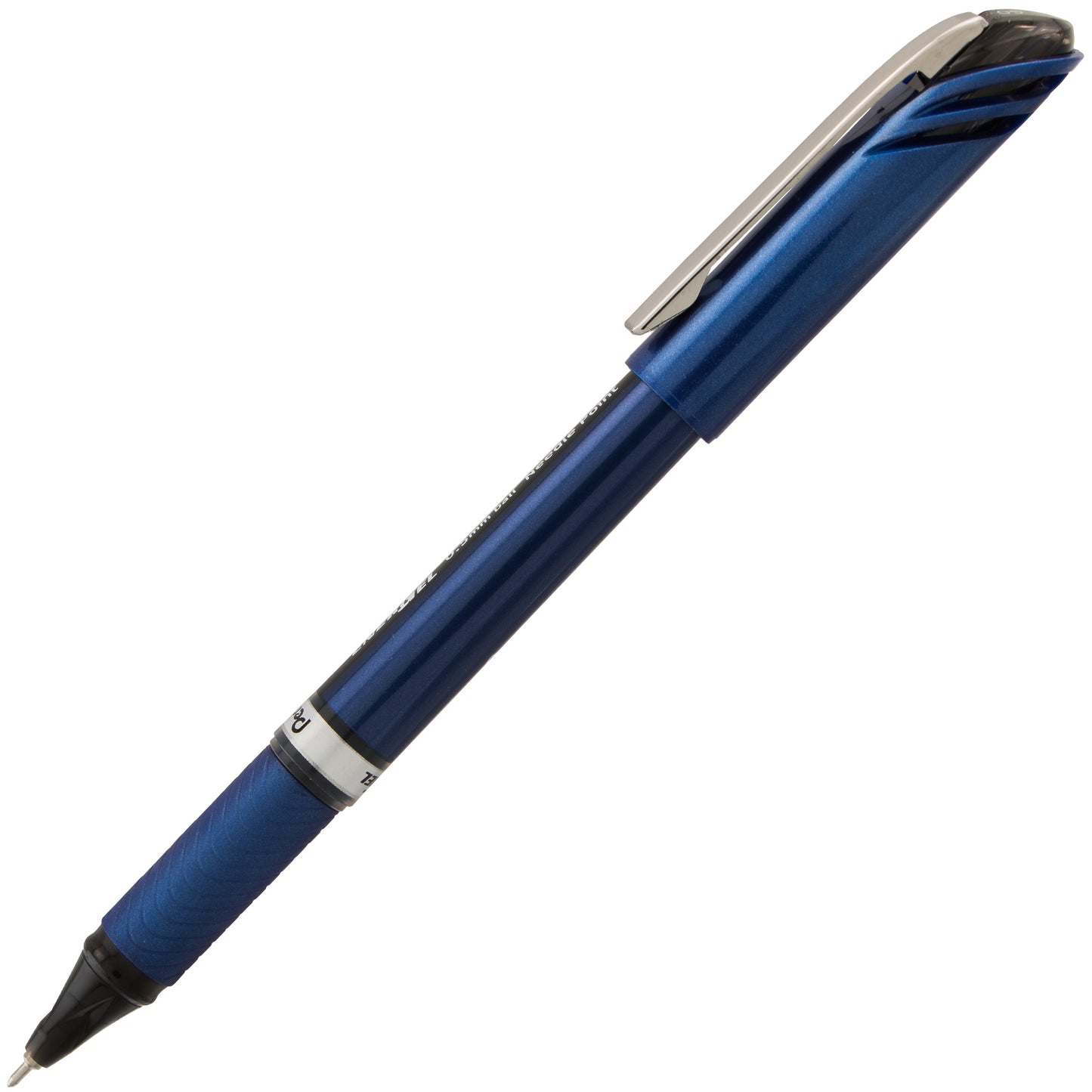 EnerGel NV Liquid Gel Pen, (0.5mm) Needle Tip, Fine Line Capped, Black Ink (BLN25-A)