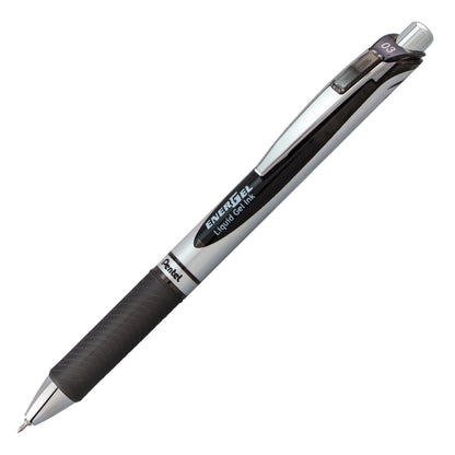 EnerGel RTX Retractable Liquid Gel Pen, (0.3mm) Needle Tip, Extra Fine Line, Black Ink (BLN73-A)