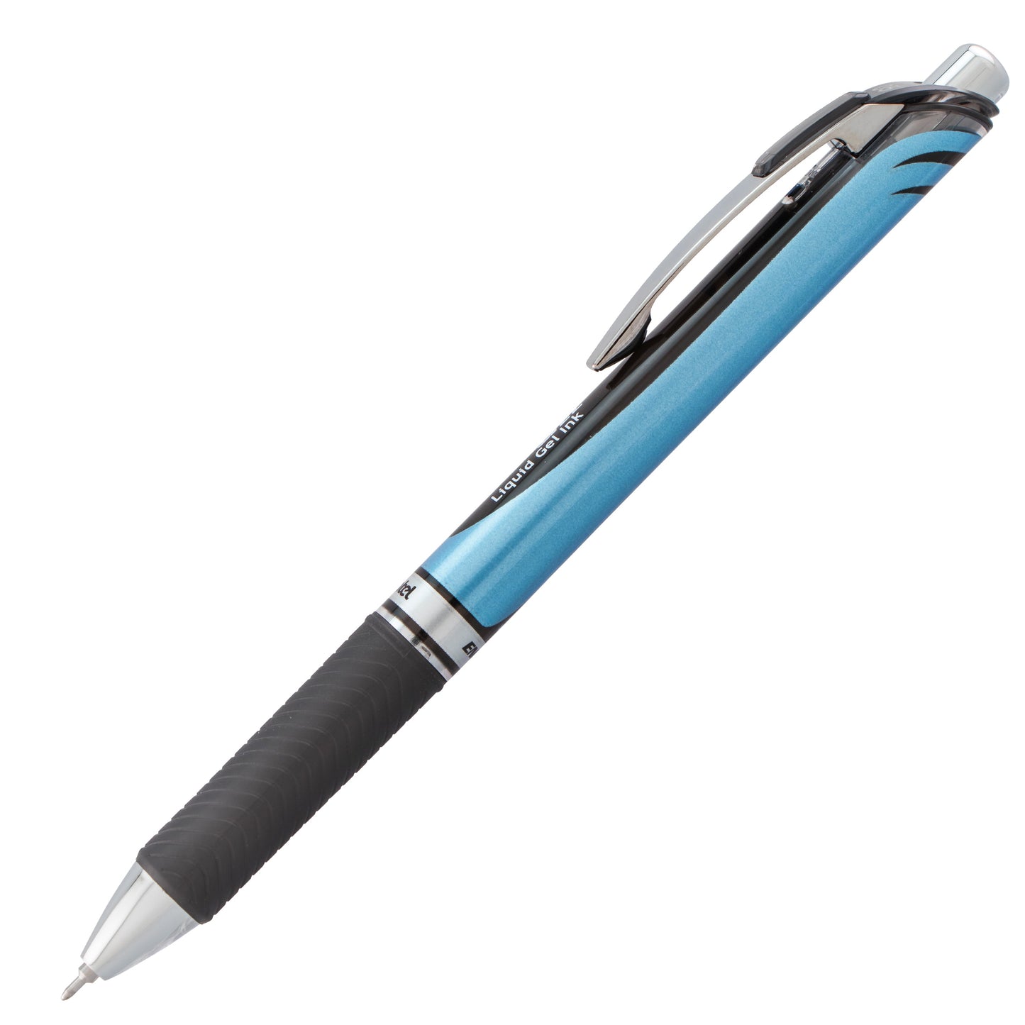 EnerGel RTX Retractable Liquid Gel Pen, (0.5mm) Needle Tip, Fine Line, Black Ink (BLN75-A)