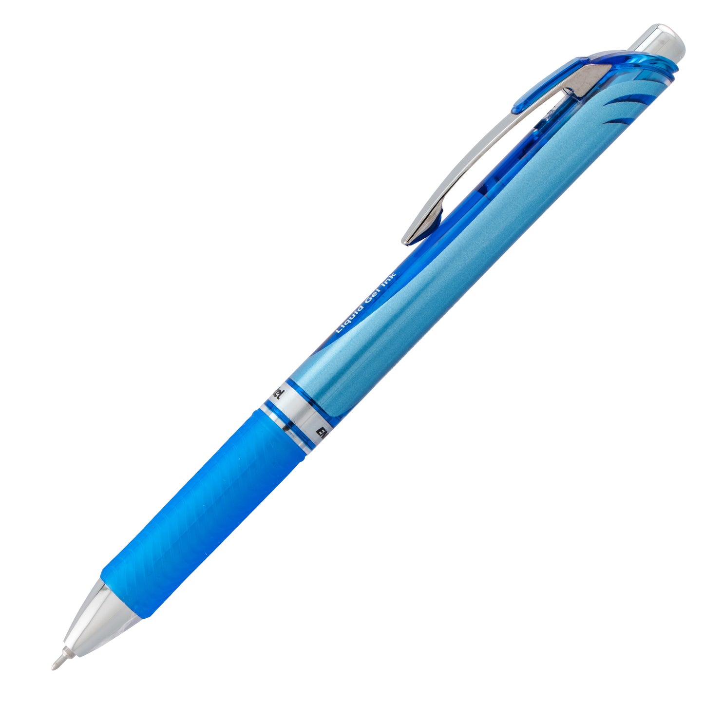 EnerGel RTX Retractable Liquid Gel Pen, (0.5mm) Needle Tip, Fine Line, Blue Ink (BLN75-C)