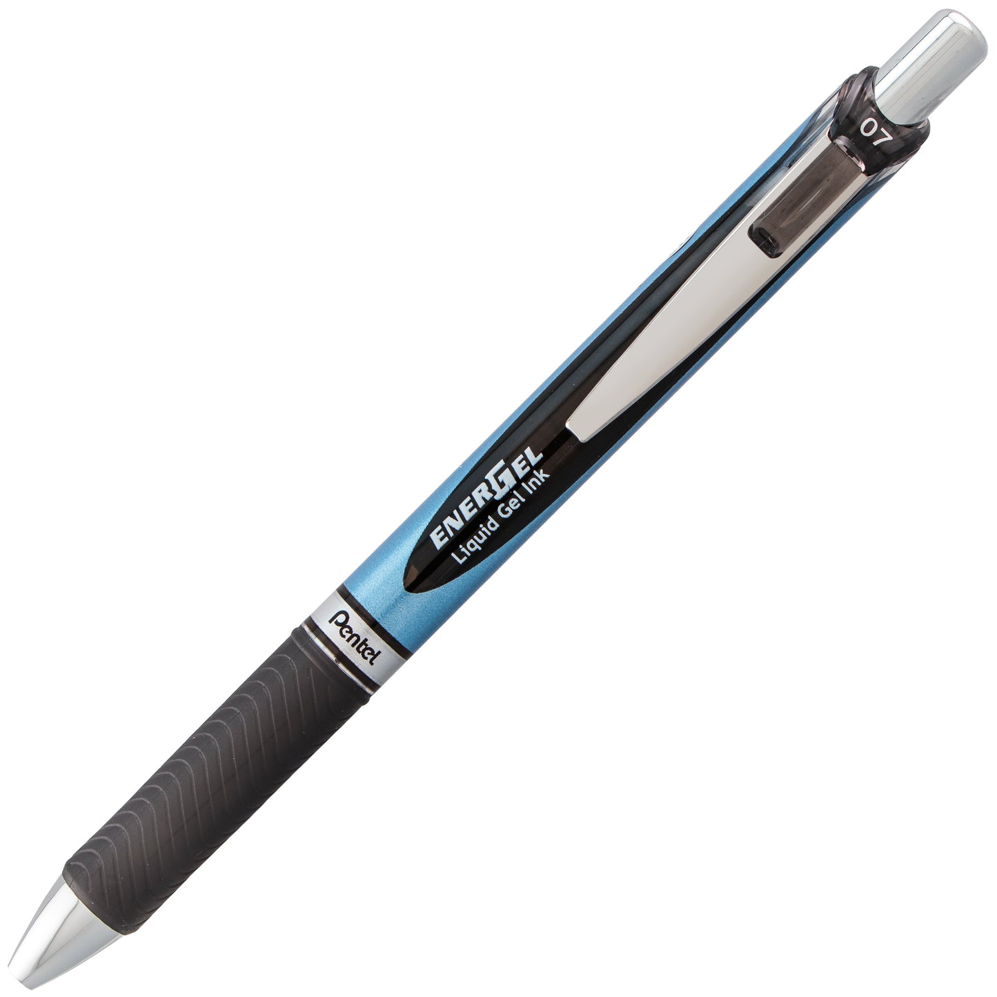 EnerGel RTX Retractable Liquid Gel Pen, (0.7mm) Needle Tip, Medium Line, Black Ink (BLN77-A)