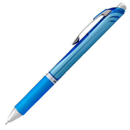 EnerGel RTX Retractable Liquid Gel Pen, (0.7mm) Needle Tip, Medium Line, Blue Ink (BLN77-C)