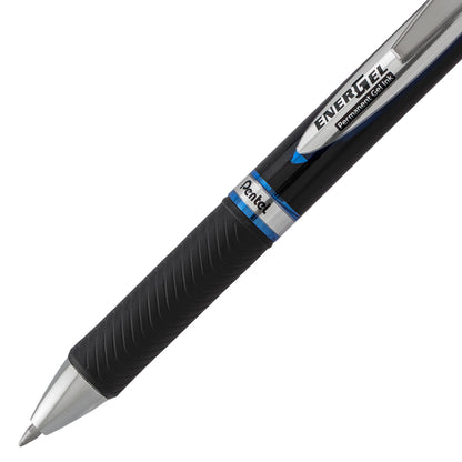 EnerGel PRO Permanent Gel Pen, (0.7mm) Medium Line, Blue Ink (BLP77-C)