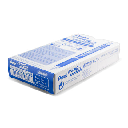 EnerGel PRO Permanent Gel Pen, (0.7mm) Medium Line, Blue Ink (BLP77-C)