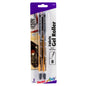 Pentel Arts Gel Roller For Fabric, (1.0mm) Bold Lines, Permanent, Black Ink 2-Pk (BN15BP2A)