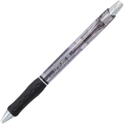RSVP Super RT Ballpoint Pen, (0.7mm) Fine Line, Black Ink (BX477-A)