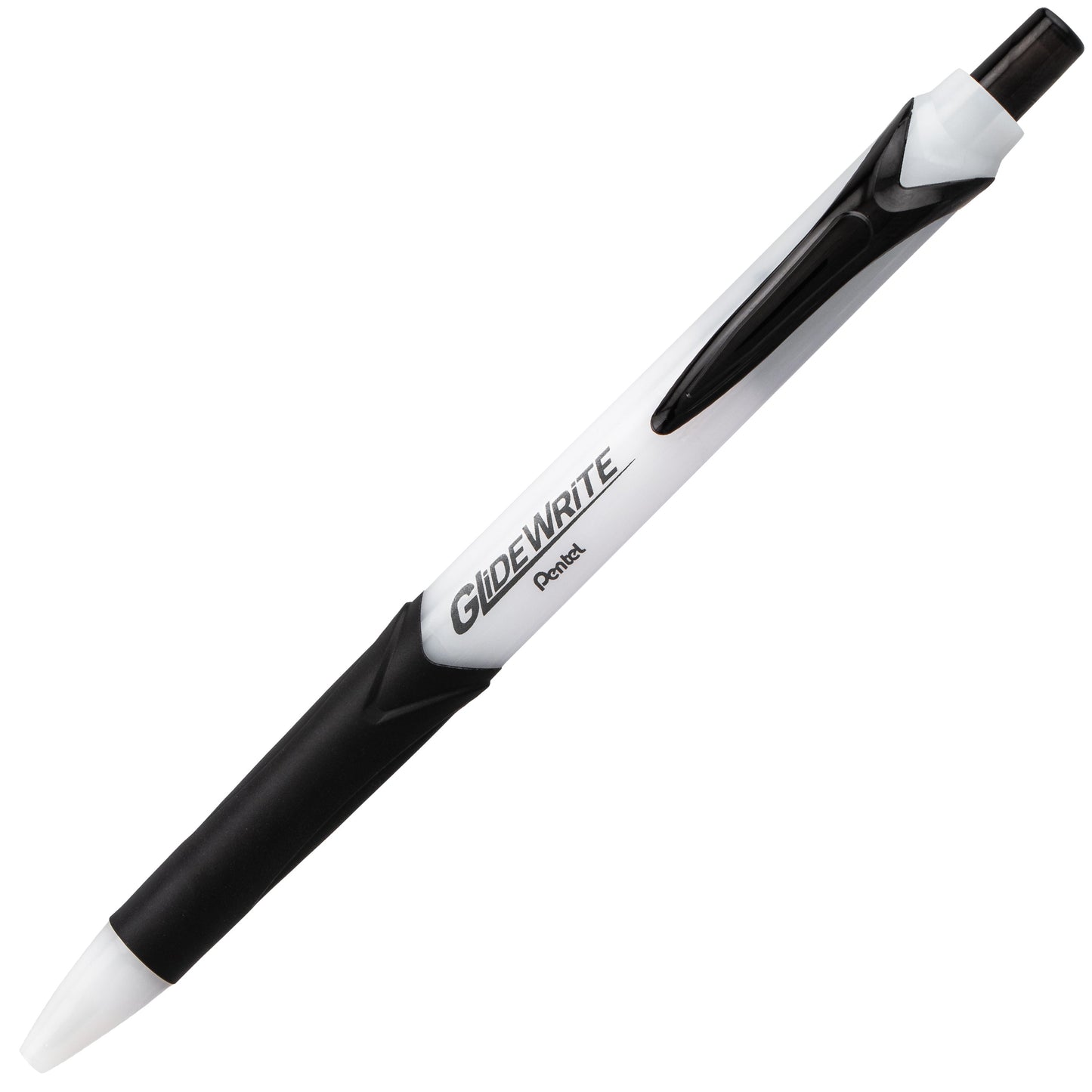 GlideWrite Ballpoint Pen with TechniFlo Ink, (1.0mm) Medium Line, Black (BX910-A)