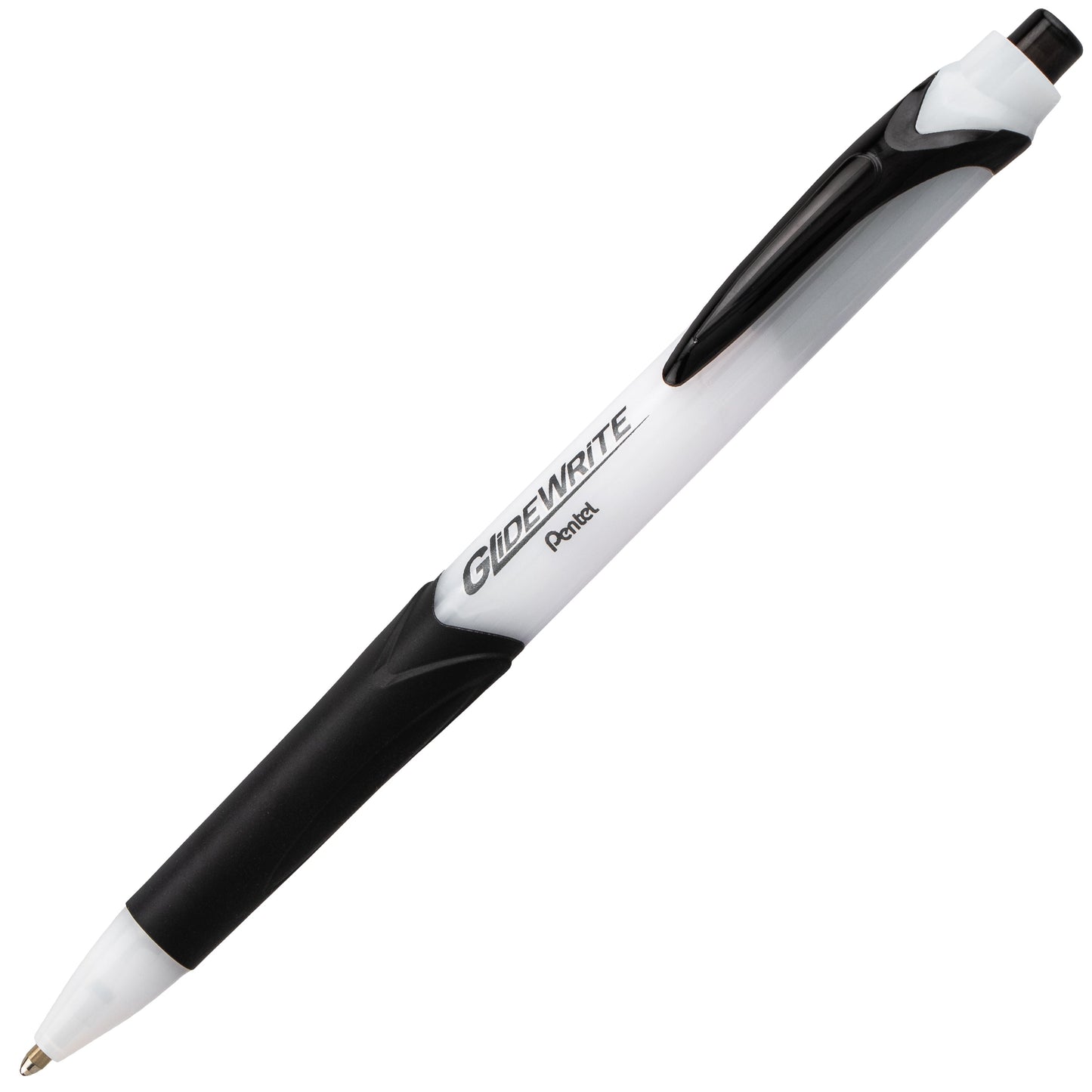 GlideWrite Ballpoint Pen with TechniFlo Ink, (1.0mm) Medium Line, Black (BX910-A)