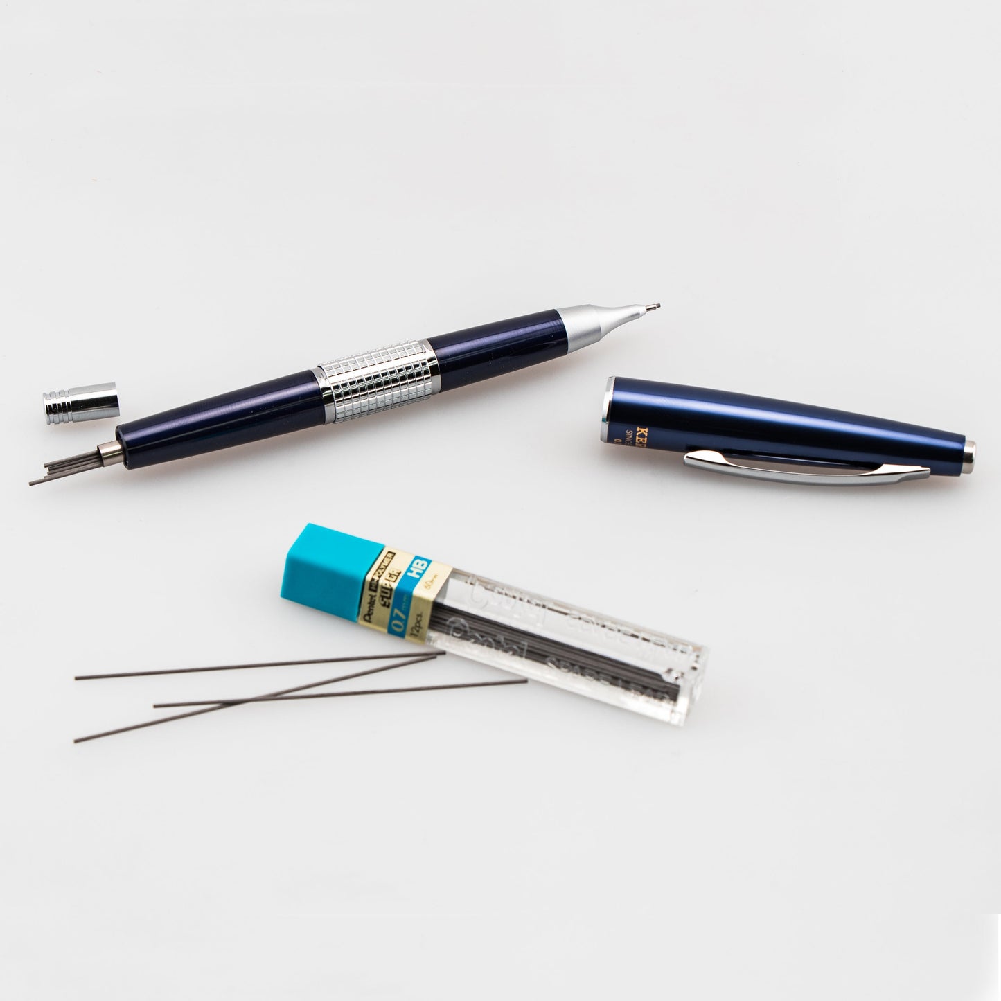 Sharp Kerry Mechanical Pencil (0.7mm), Blue Barrel (P1037C)