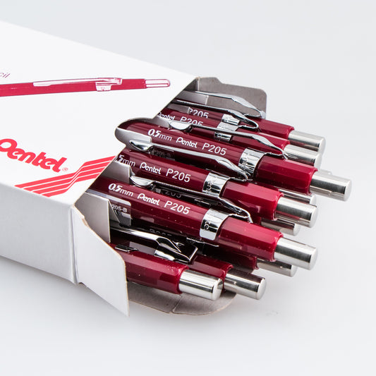 Sharp Mechanical Pencil (0.5mm), Red Barrel (P205B)