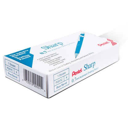 Sharp Mechanical Pencil (0.7mm), Blue Barrel (P207C)
