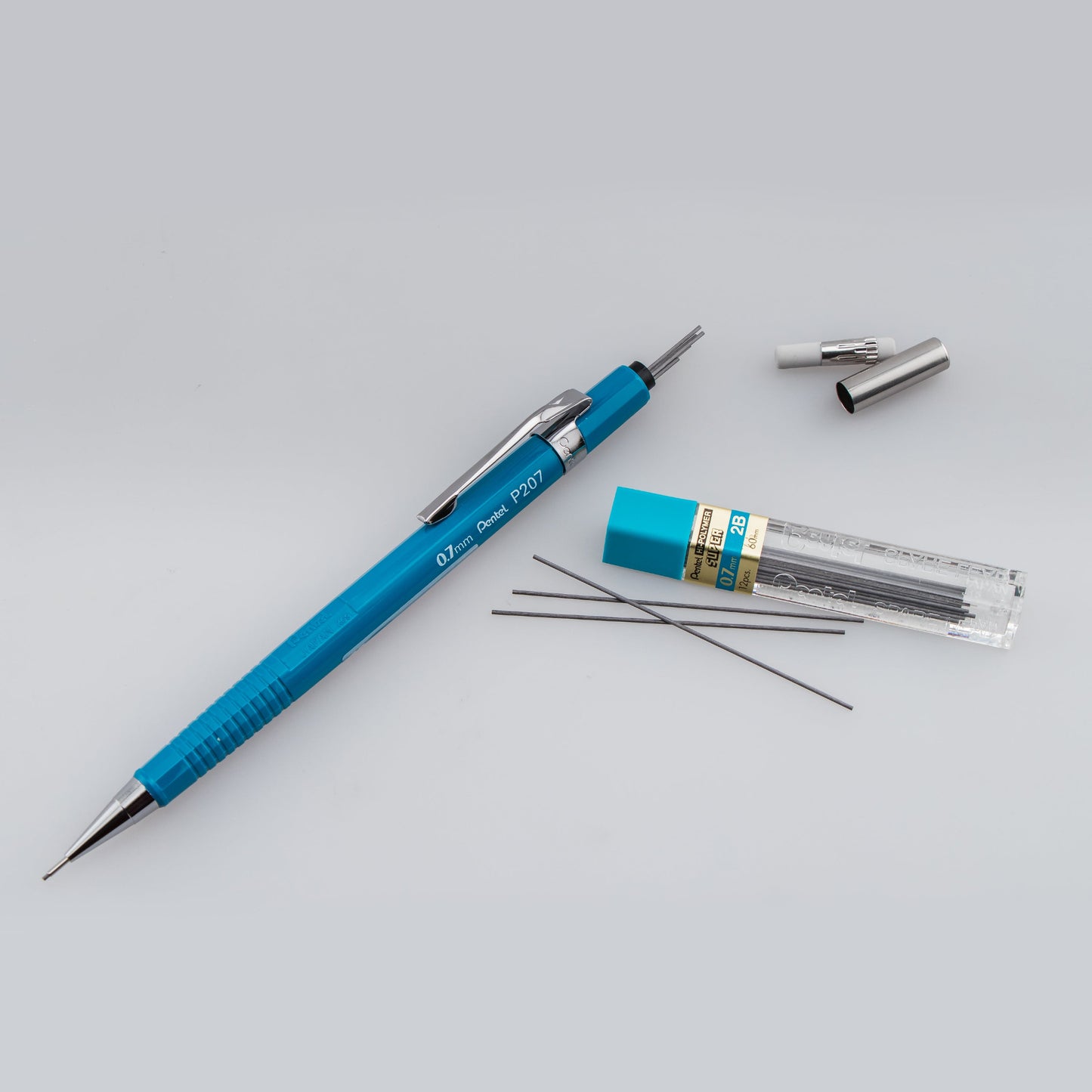 Sharp Mechanical Pencil (0.7mm), Blue Barrel (P207C)