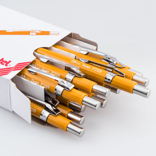 Sharp Mechanical Pencil (0.9mm), Yellow Barrel (P209G)